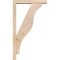 Ekena Millwork Funston Block Smooth Bracket w/ Offset Brace, Douglas Fir, 3 1/2"W x 16"D x 28"H BKT0402X16X28FST05SDF - alternate 3
